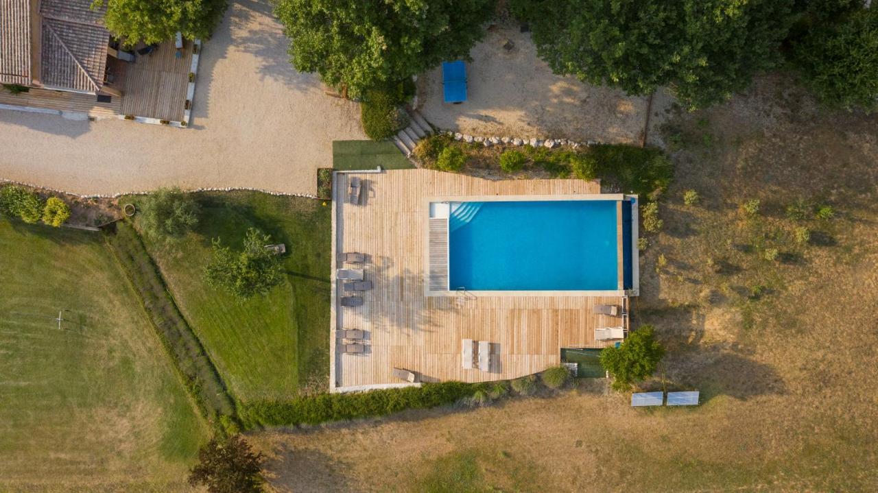 Domaine De La Marie Dans Le Luberon Villa Peypin-d'Aigues Luaran gambar